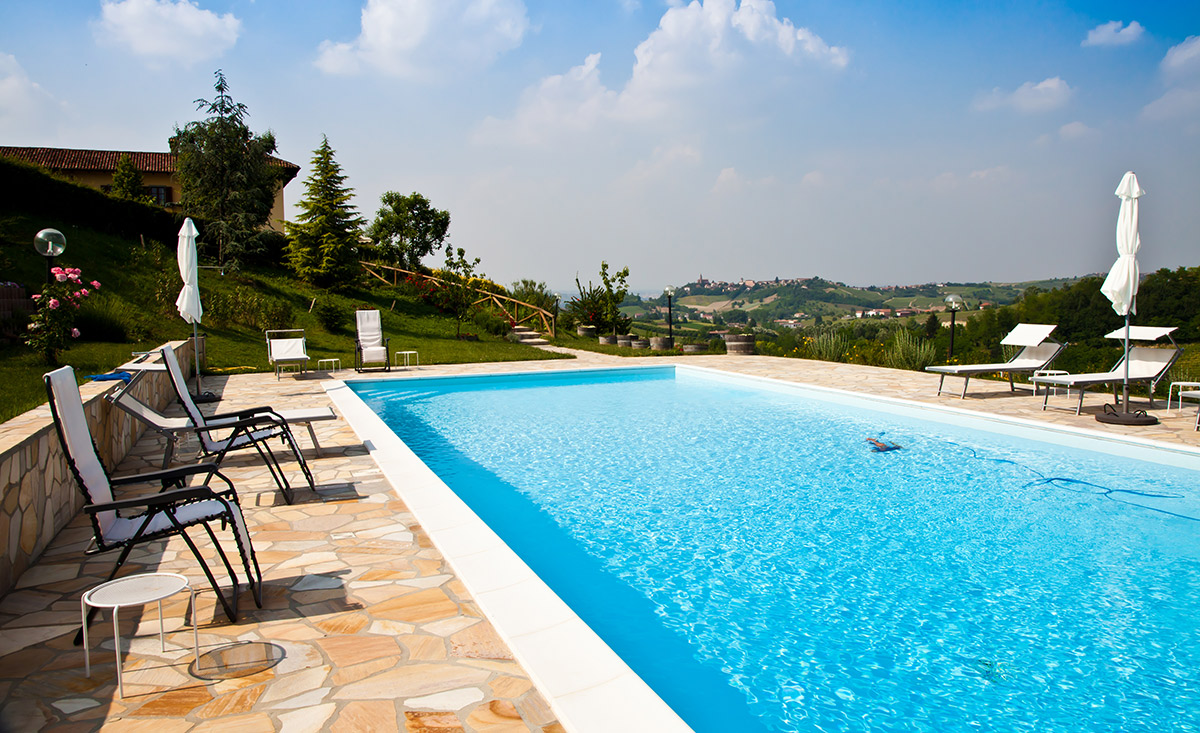 Bauernhof-Wellness mit Pool